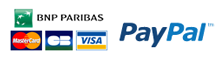 Paiement sécurisé avec BNP Paribas ou Paypal Paiement sécurisé avec BNP Paribas ou Paypal